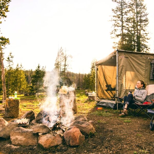 Photo Campfire cooking