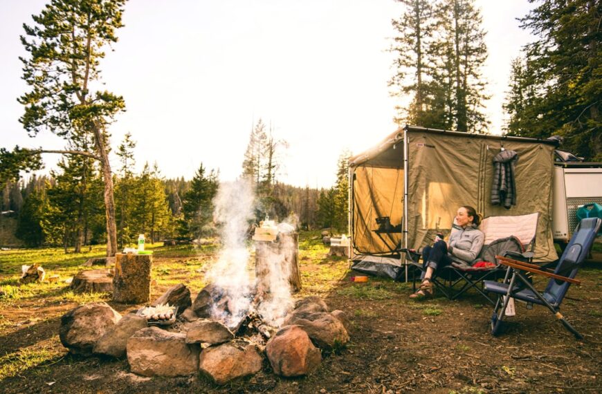 Photo Campfire cooking